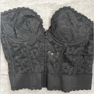 beautiful vintage cinch waist corset